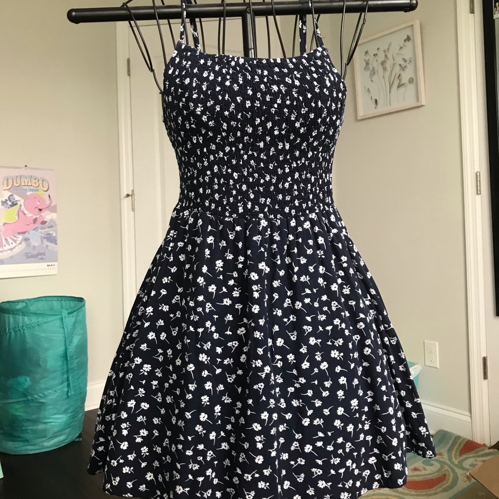 Dark Blue Summer Dress!